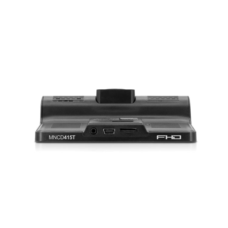 Minolta MNCD415T 3-Channel 1080P Dash Camera w/4.0" LCD & Rear Camera - Black