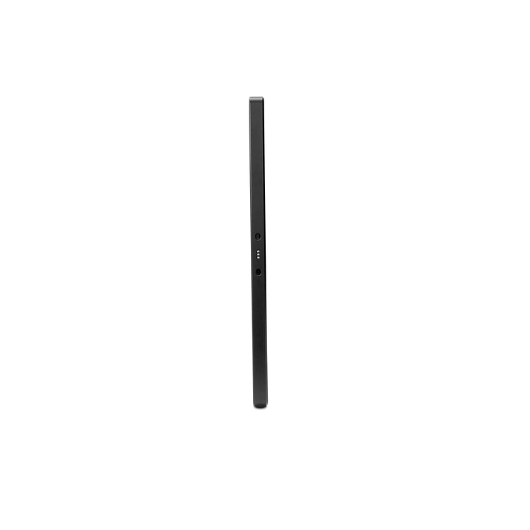 Black cylindrical object with small holes on a white background