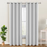 Set of 2 Thermal Blackout Curtains - White