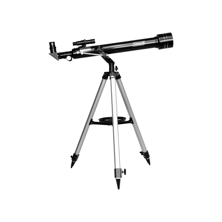 COLEMAN D60mm x 700mm REFRACTOR TELESCOPE - White