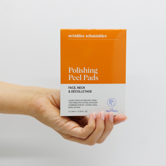 Face, Neck & Dec Polishing Peel Pads - 5 face pads