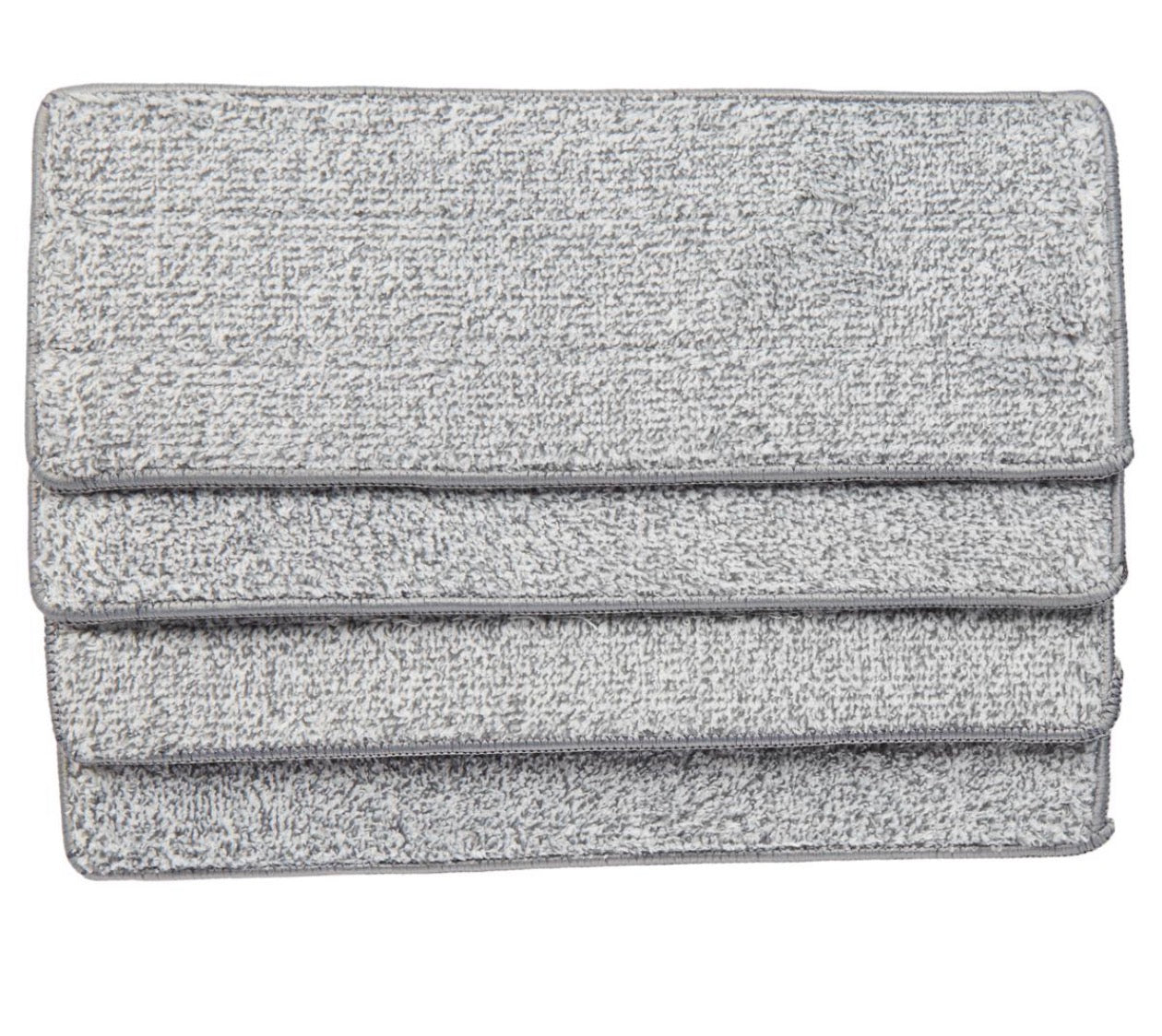 Gray textured clutch bag on a white background