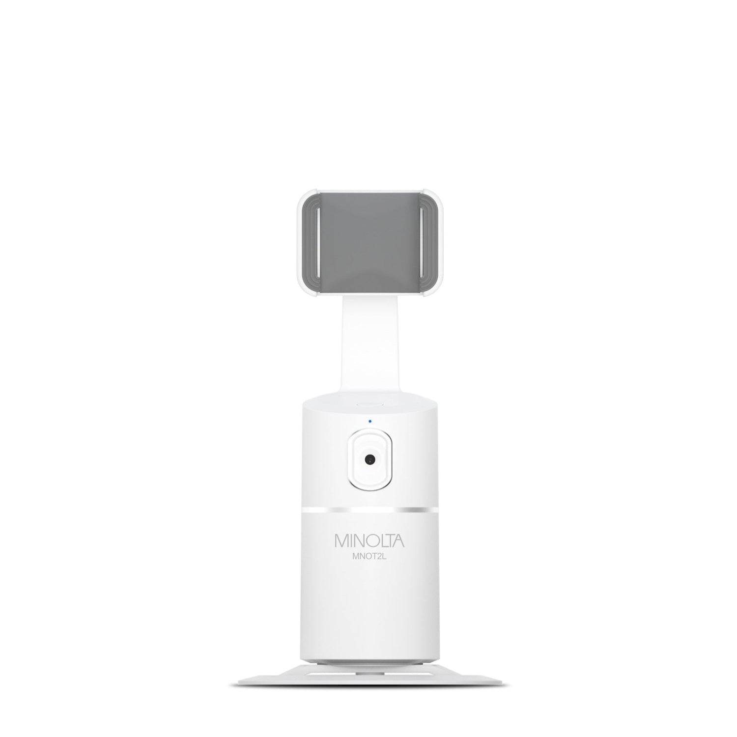 White and gray device with 'MINOLTA' branding on a white background
