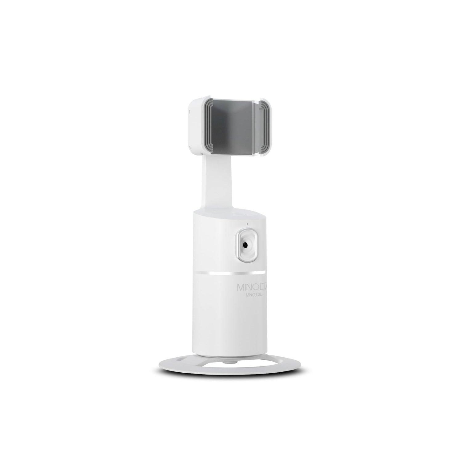 Cylindrical copper wall-mounted light fixture on a white background
