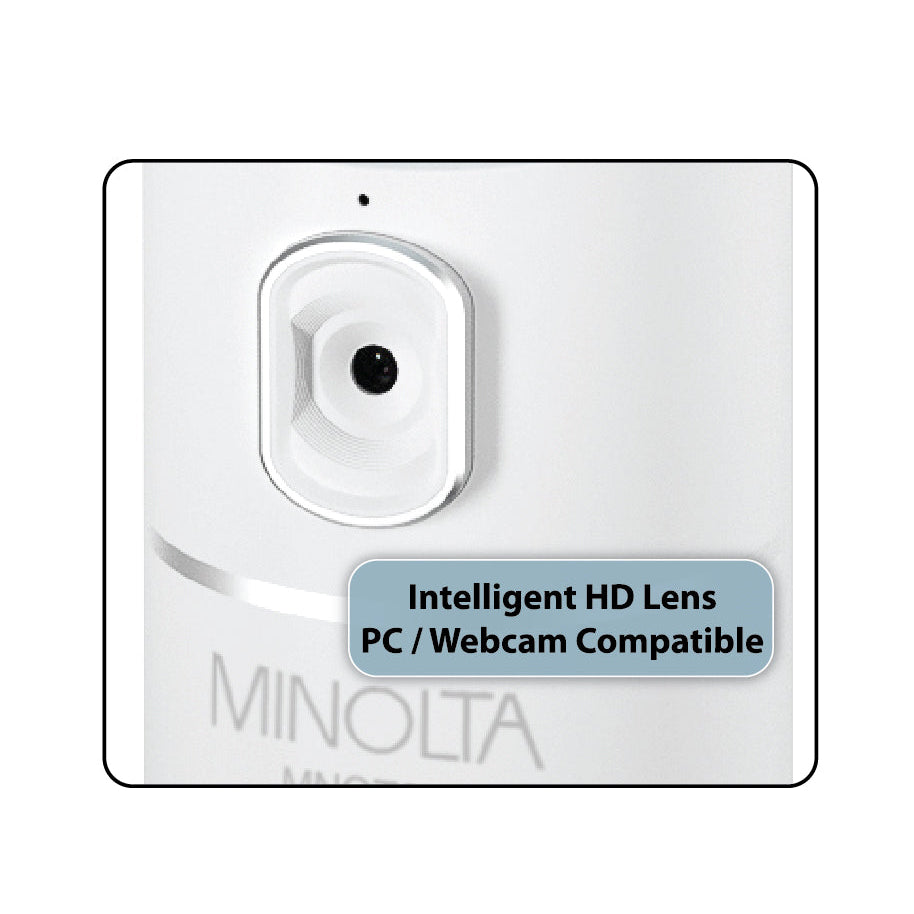 Minolta Intelligent HD Lens on a white background