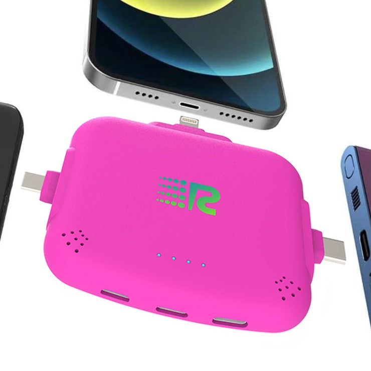 RC Universe 3-in-1 Charger - 4 Pack (Midnight Black/Snow White/Barbie Pink/Royal Blue)