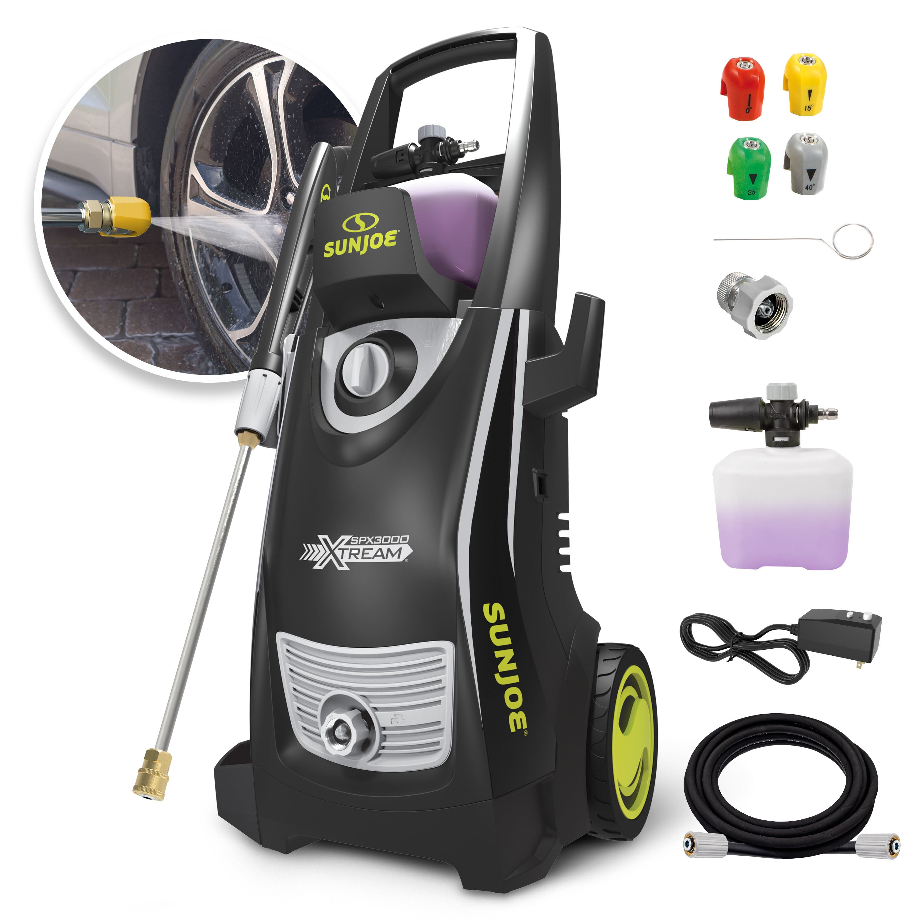 Sun Joe SPX3000®-XT XTREAM Clean Electric Pressure Washer | 2200 PSI,