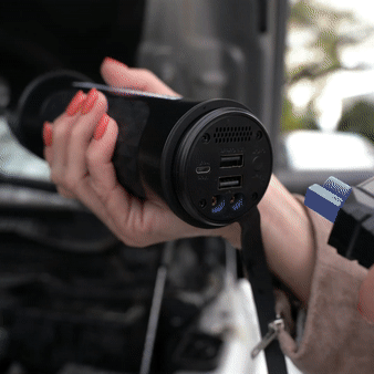 JumpSmart - 10-in-1 Portable Vehicle Jump Starter, Flashlight, Power Bank & More